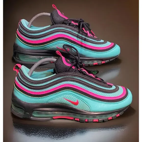 🟥🟥SOLD🟥🟥Nike Air Max ‘97 ‘Hyper Turquoise’ Men’s LTR Sneaks CU4877300 ~W 10 - Picture 8 of 16